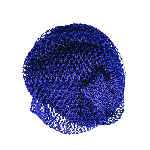 African Exfoliating Net Bath Smooth - African Net Sponge in vibrant purple color for effective body exfoliation.